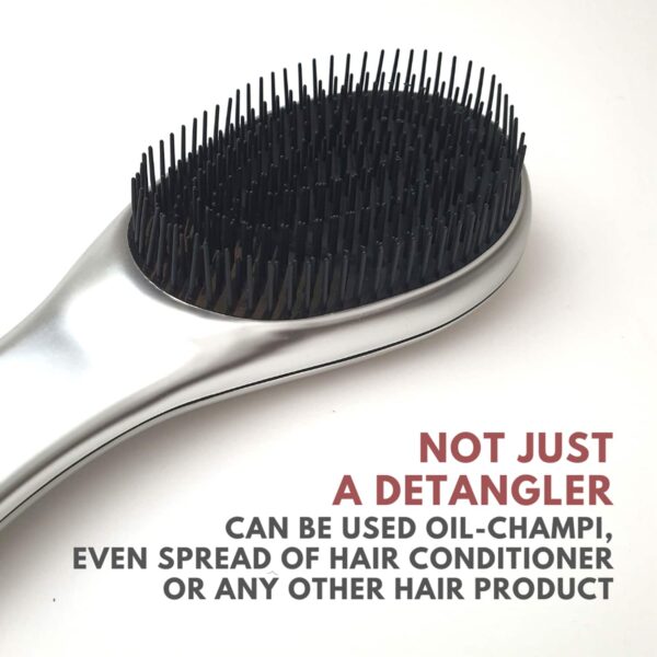 Alan Truman DT08 Detangling Brush - Silver (1 Pc) - Alan Truman