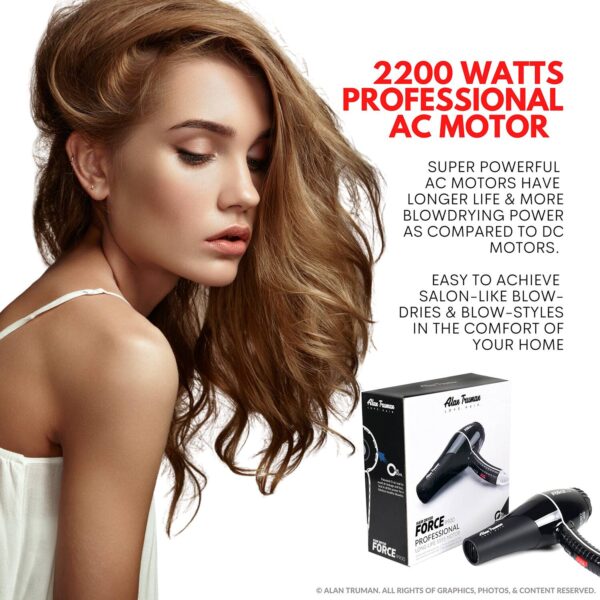 Alan Truman force 9900 AC Motor Hair Dryer (1 pc) - Alan Truman
