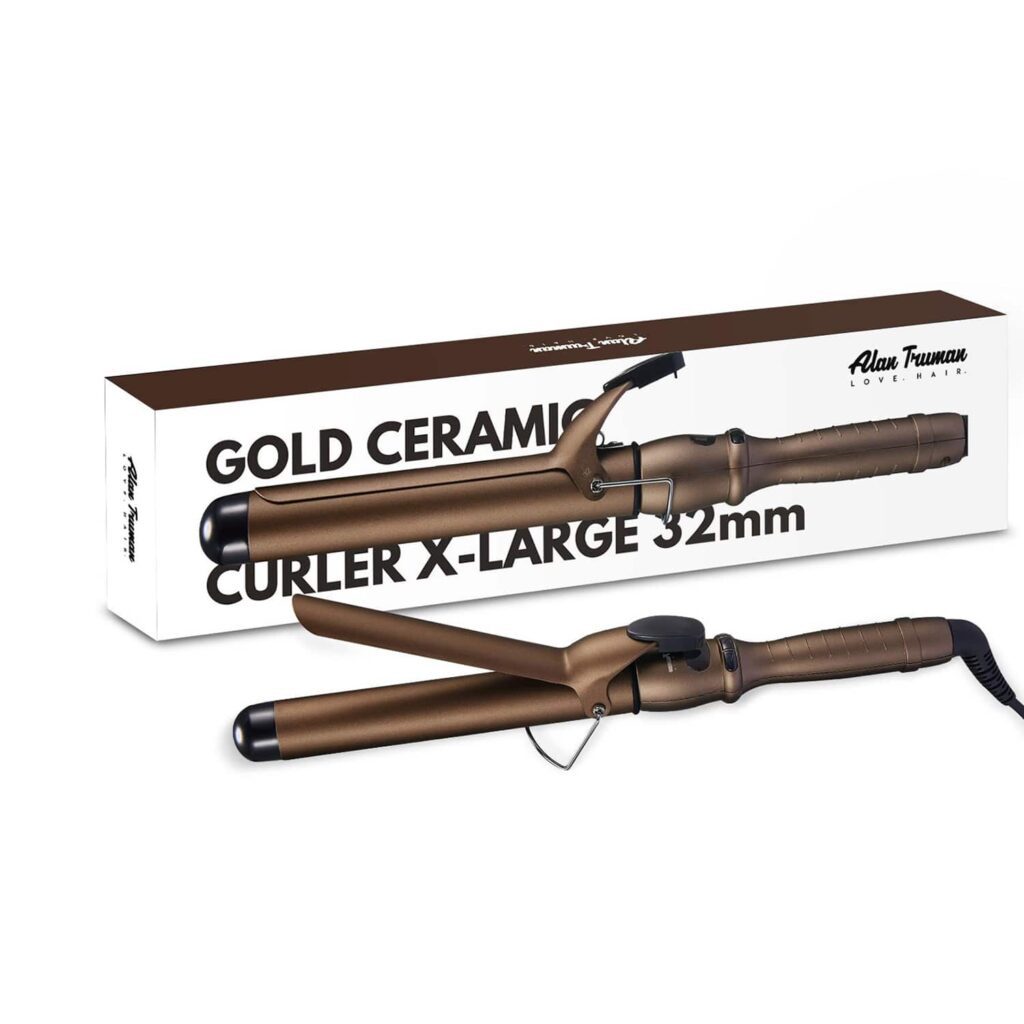 Alan Truman Gold Ceramic Curler - 32Mm (1 pc) - Alan Truman