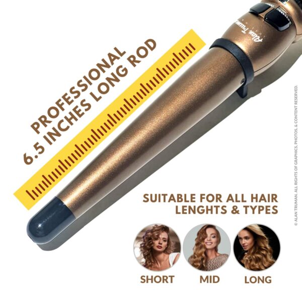 Alan Truman Gold Ceramic Wand - Medium 25-13mm (1 Pc) - Alan Truman