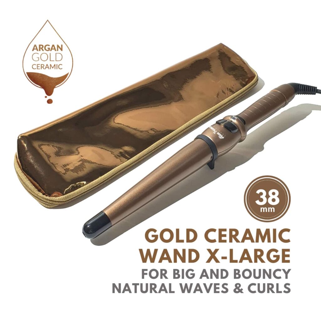 Alan Truman Gold Ceramic Wand - X-Large 38-25mm (1 Pc) - Alan Truman