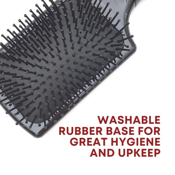 Alan Truman Heat Resistant Nylon Bristle Paddle Brush (1 Pc) - Alan Truman
