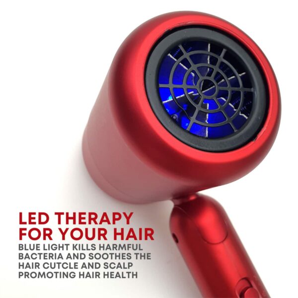 Alan Truman MO 1300 Watts Dc Motor Hair Dryer - Red (1 Pc) - Alan Truman