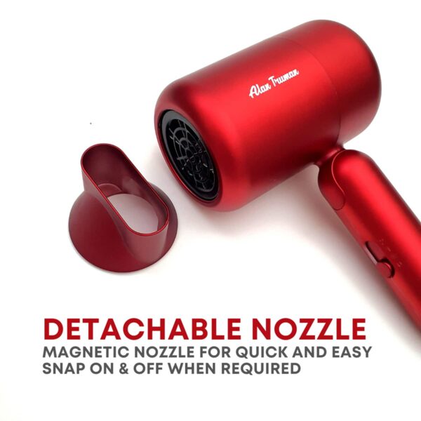 Alan Truman MO 1300 Watts Dc Motor Hair Dryer - Red (1 Pc) - Alan Truman