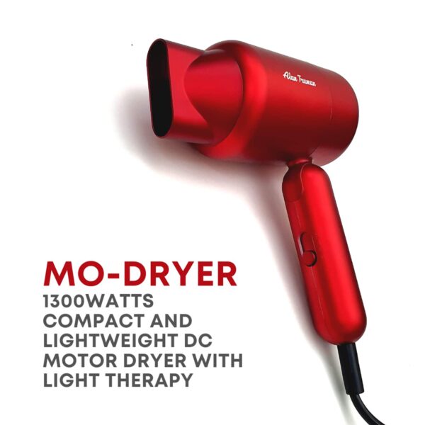 Alan Truman MO 1300 Watts Dc Motor Hair Dryer - Red (1 Pc) - Alan Truman