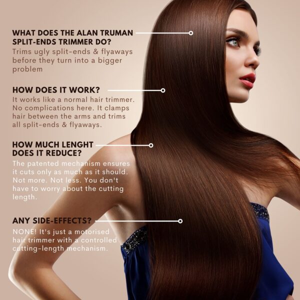 Alan Truman No More Split Ends Automatic Split End Trimmer (1 Pc) - Alan Truman