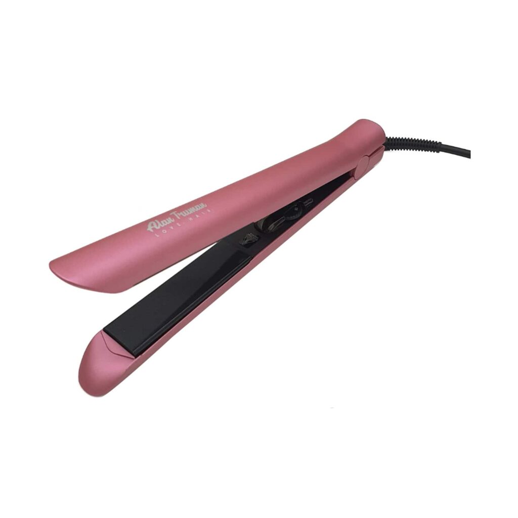 Alan Truman Soft Pink Tourmaline Ceramic Straightener AT-104 (1Pc) - Alan Truman