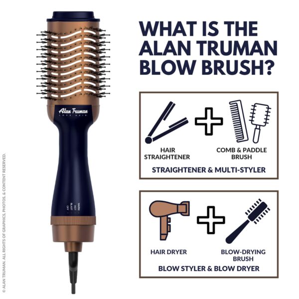 Alan Truman The Blow Brush - Midnight Blue - Alan Truman