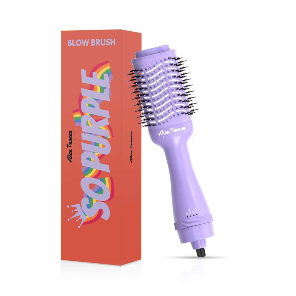 Alan Truman The Blow Brush - Pastel Purple (1 Pc) - Alan Truman