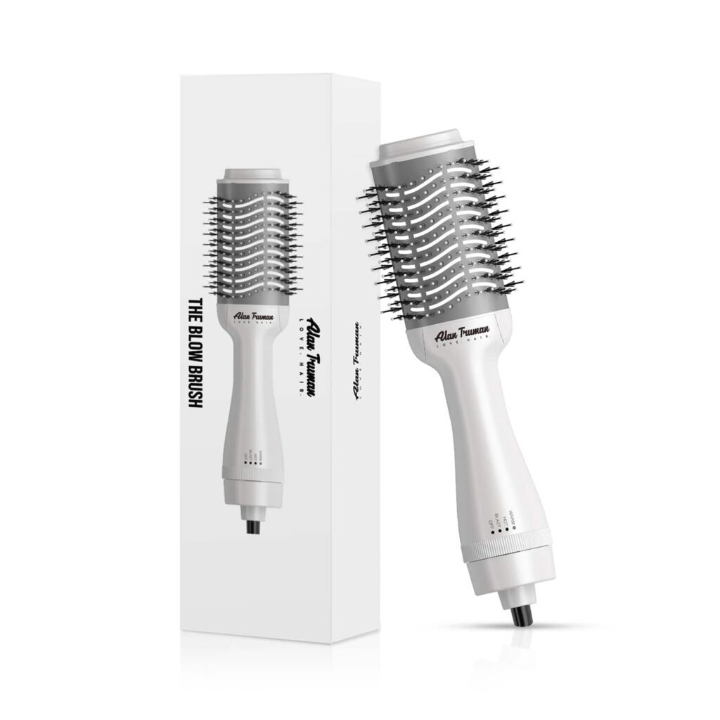 Alan Truman The Blow Brush - Silver Ceramic (1 Pc) - Alan Truman