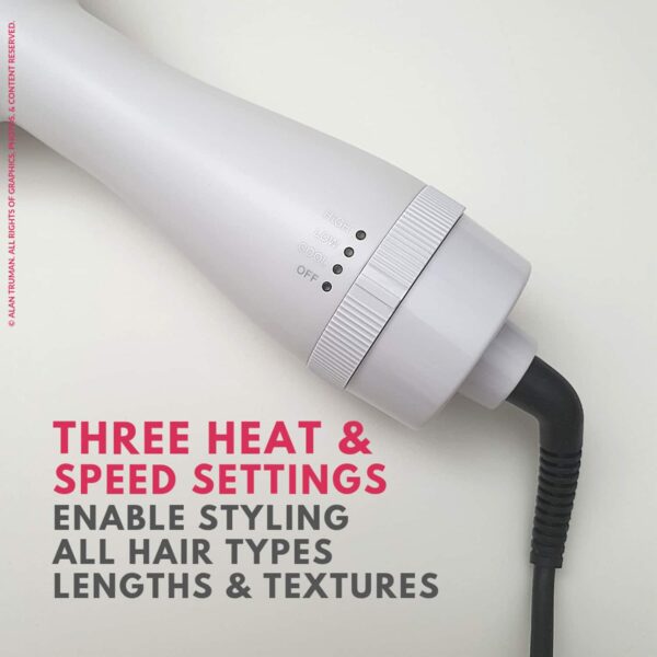 Alan Truman The Blow Brush - Silver Ceramic (1 Pc) - Alan Truman