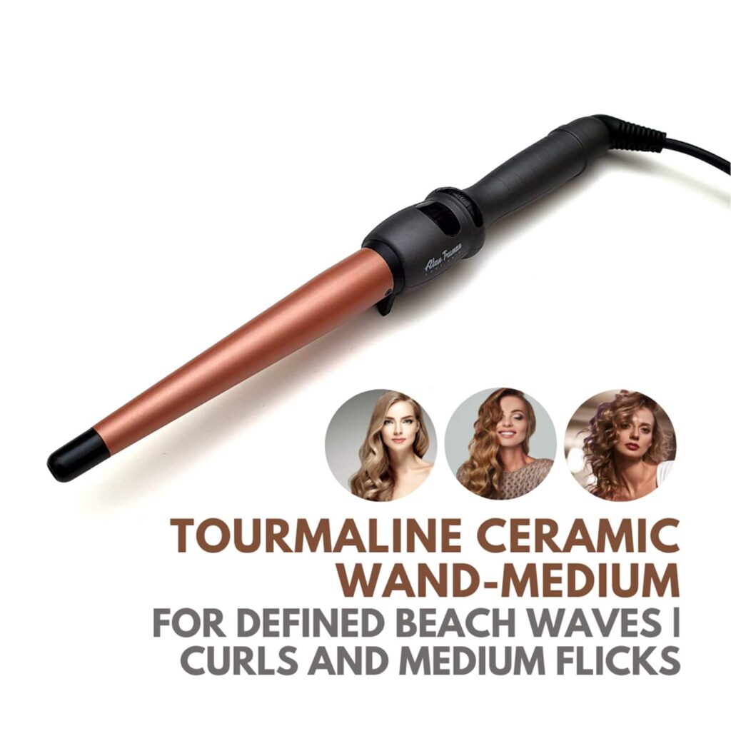 Alan Truman Tourmaline Ceramic Wand - Medium (1 Pc) - Alan Truman
