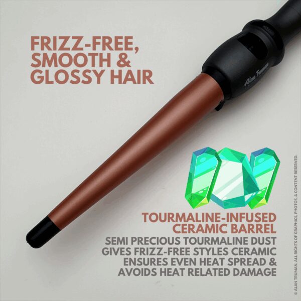 Alan Truman Tourmaline Ceramic Wand - XLarge - Alan Truman