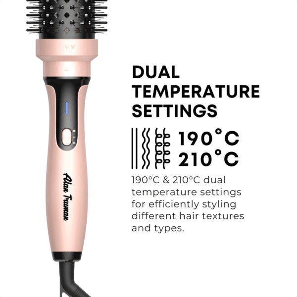 Alan Truman Volumo Curling Waving and Volumizing Brush (Pink) - Alan Truman
