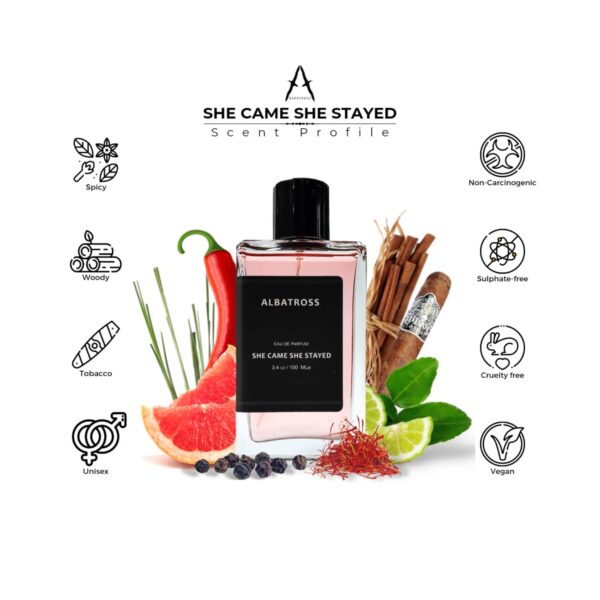 ALBATROSS She Came She Stayed Eau De Parfum (100ml) - ALBATROSS