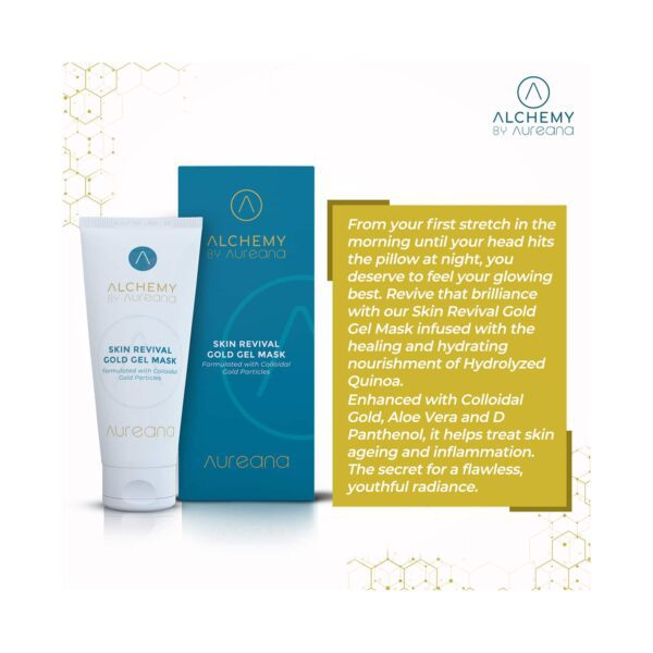 Alchemy By Aureana Skin Revival Gold Gel Mask (50g) - Alchemy By Aureana