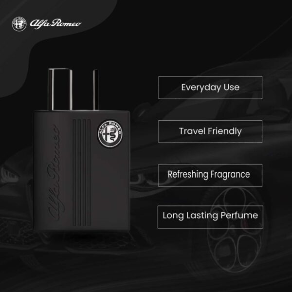 Alfa Romeo Black Eau De Toilette (75ml) - Alfa Romeo