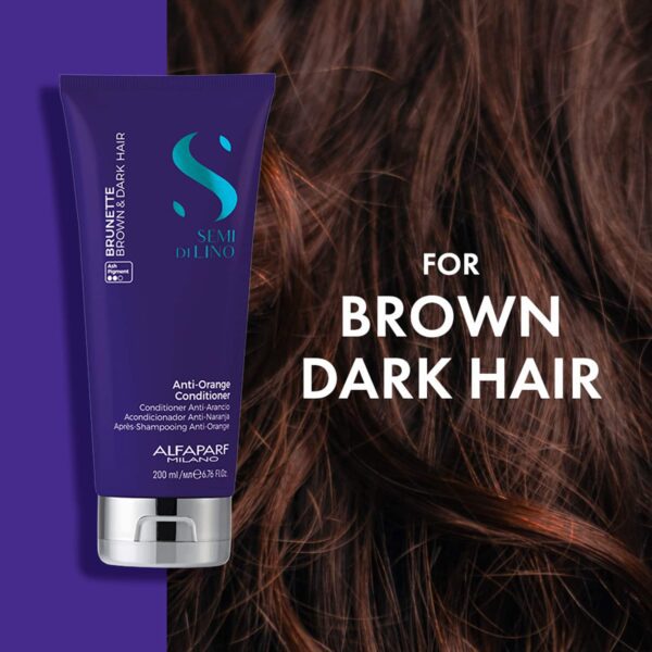 Alfaparf Milano Brunette Intense Anti-Orange Low Conditioner (200 ml) - Alfaparf Milano