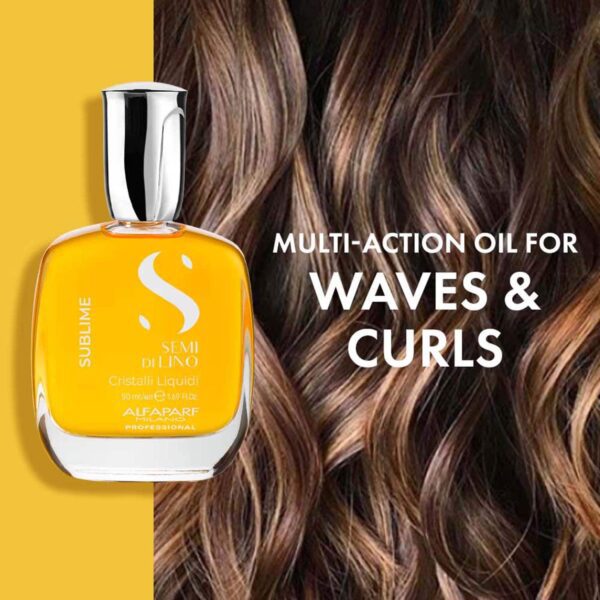 Alfaparf Milano Cristalli Liquid Serum for Hair Shine, Color Protection, Keratin Hair (50 ml) - Alfaparf Milano
