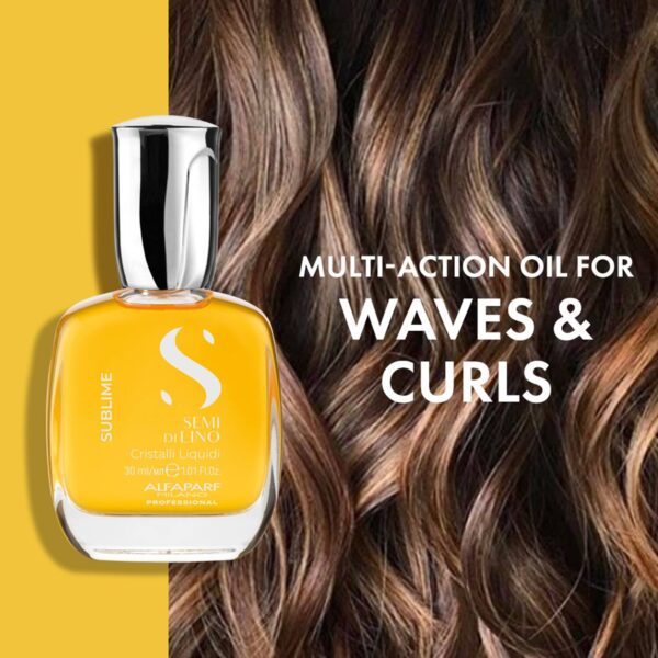 Alfaparf Milano Cristalli Liquid Serum For Hair Shine, Color Protection, Keratin Hair (30 ml) - Alfaparf Milano