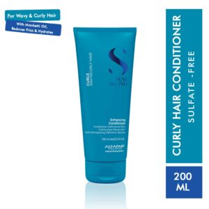 Alfaparf Milano Curly Hair Enhancing Conditioner For Frizzy hair, Define Curls (200 ml) - Alfaparf Milano