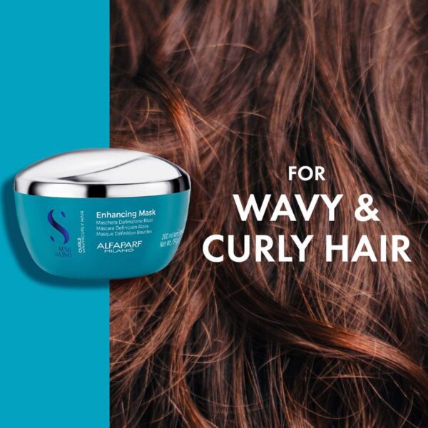 Alfaparf Milano Curly Hair Enhancing Mask For Curly, Frizzy, Dry Hair (200 ml) - Alfaparf Milano