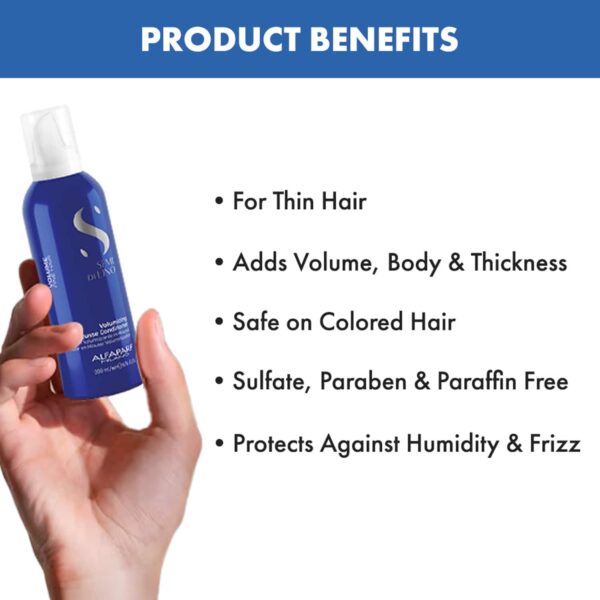 Alfaparf Milano Hair Volumizing Conditioner - Adds Volume For Thin, Frizzy Hair (200 ml) - Alfaparf Milano