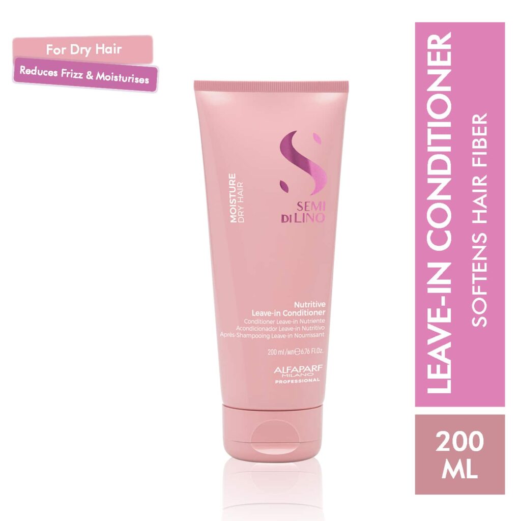 Alfaparf Milano Nutritive Leave-In Conditioner For Dry, Damaged Frizzy Hair, Moisturizing (200 ml) - Alfaparf Milano