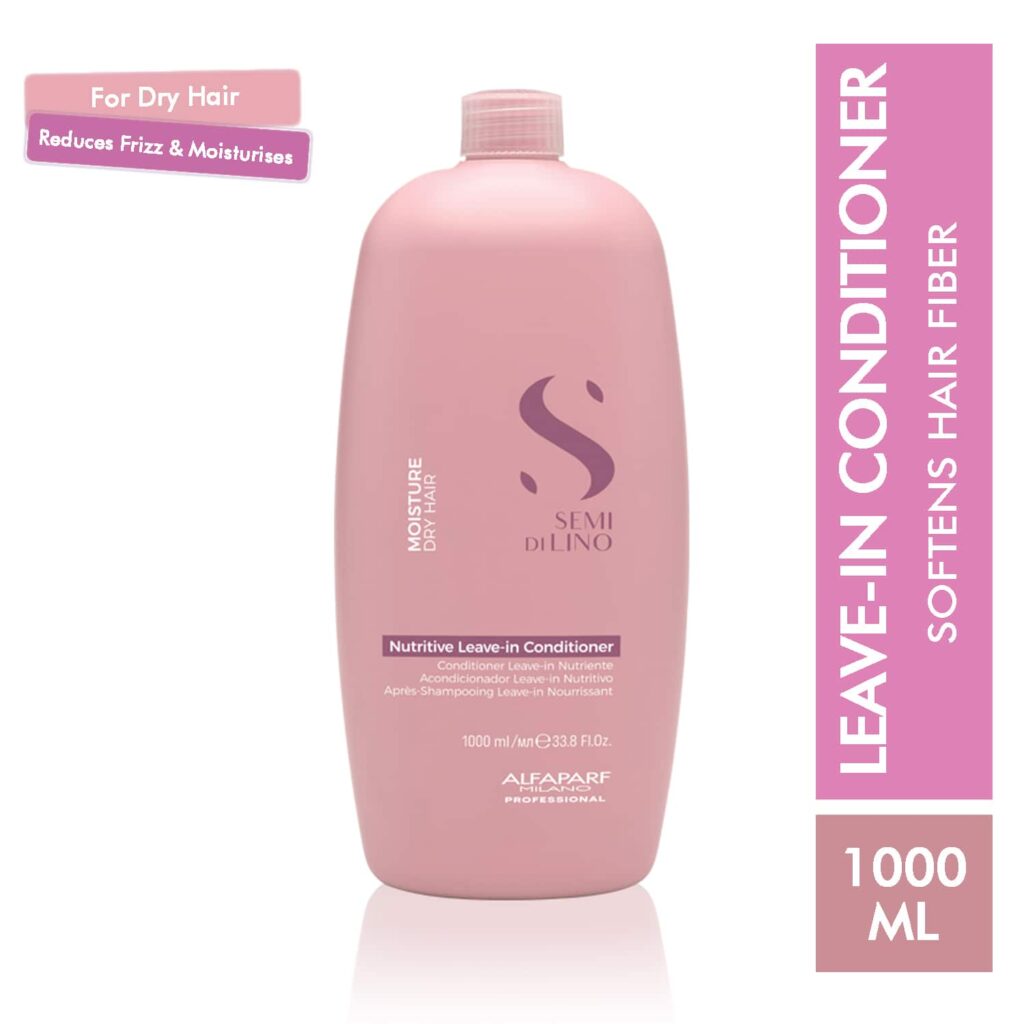 Alfaparf Milano Nutritive Leave In Conditioner For Dry, Damaged Frizzy Hair, Moisturizing (1000 ml) - Alfaparf Milano
