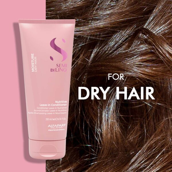 Alfaparf Milano Nutritive Leave-In Conditioner For Dry, Damaged Frizzy Hair, Moisturizing (200 ml) - Alfaparf Milano