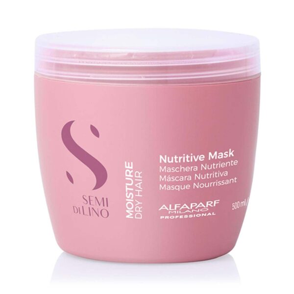 Alfaparf Milano Nutritive Mask For Dry, Damaged Hair, Frizzy Hair, Moisturizing (500 ml) - Alfaparf Milano
