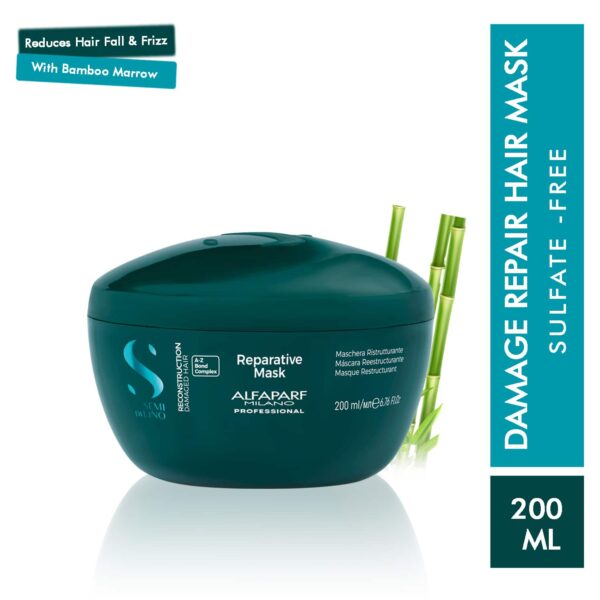 Alfaparf Milano Reparative Mask Treatment Mask For Dry & Damage Hair, Bond Repair (200 ml) - Alfaparf Milano