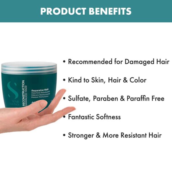 Alfaparf Milano Reparative Mask Treatment Mask For Dry & Damage Hair, Bond Repair (500 ml) - Alfaparf Milano