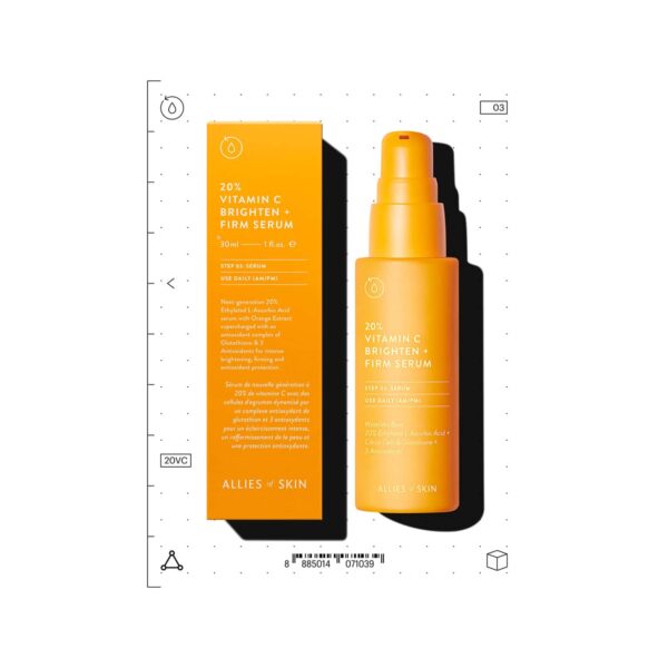 Allies Of Skin 20% Vitamin C Brighten + Firm Serum (30ml) - Allies Of Skin