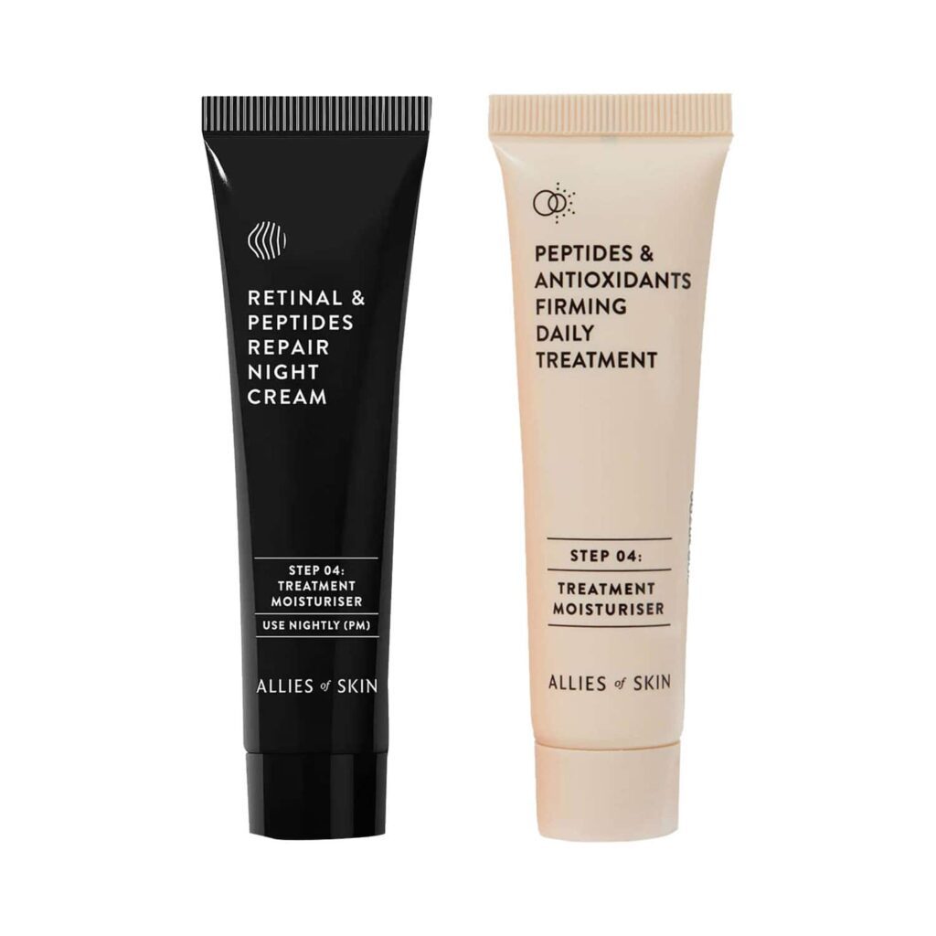 Allies Of Skin Day to Night Clinical Peptide Moisturiser Duo Combo - Allies Of Skin