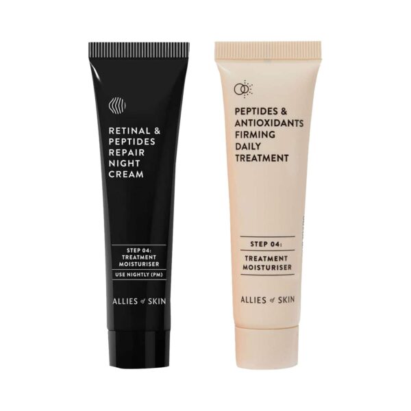 Allies Of Skin Day to Night Clinical Peptide Moisturiser Duo Combo - Allies Of Skin