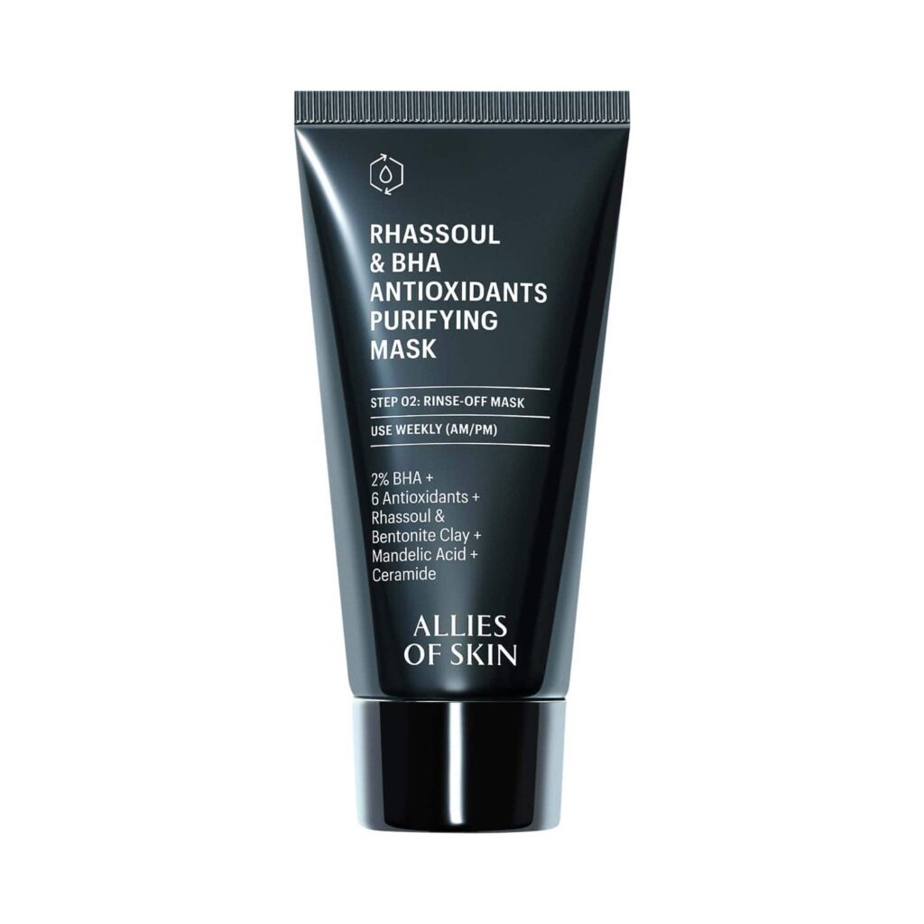 Allies Of Skin Rhassoul & Bha Antioxidants Purifying Mask (50 ml) - Allies Of Skin
