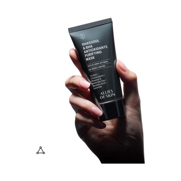 Allies Of Skin Rhassoul & Bha Antioxidants Purifying Mask (50 ml) - Allies Of Skin
