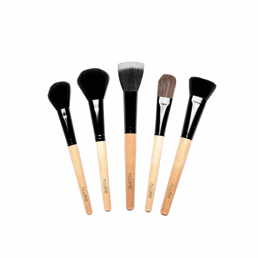 Allure Classic Makeup Brush : Face Brushes ACKF1-05 - (5Pcs) - Allure
