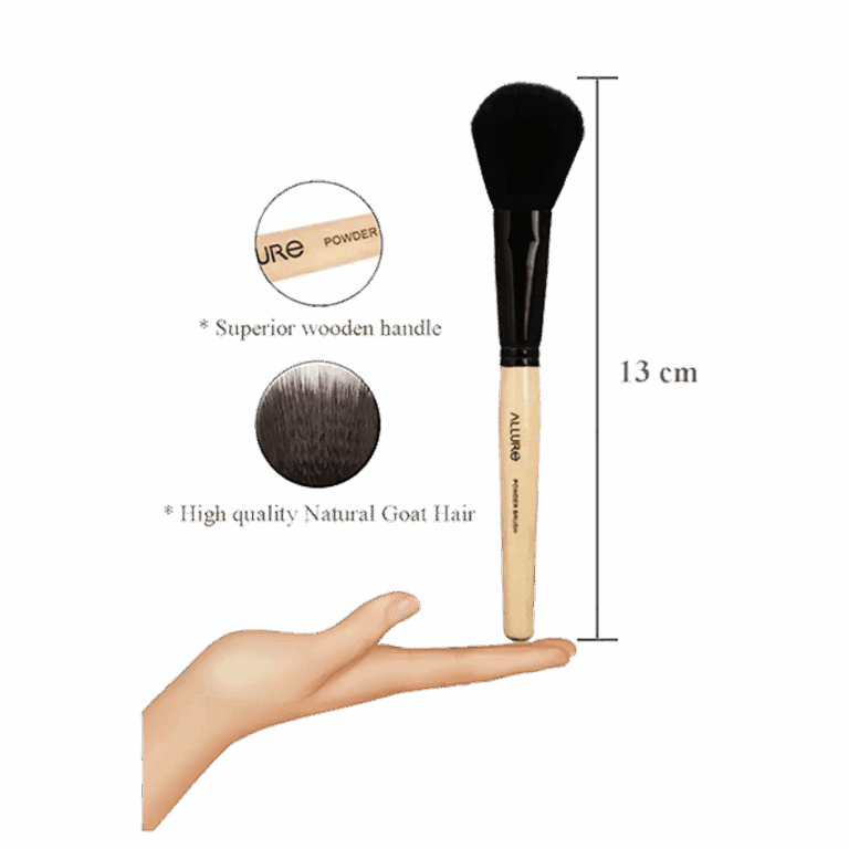 Allure Classic Powder Makeup Brush - (1Pc) - Allure