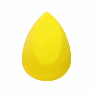 Allure Makeup Blender Sponge - Cut Drop Yellow - (1Pc) - Allure