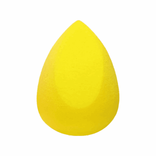 Allure Makeup Blender Sponge - Cut Drop Yellow - (1Pc) - Allure