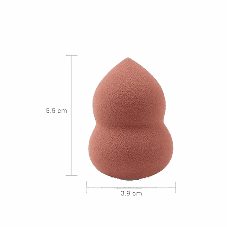 Allure Makeup Blender Sponge - Pear Brown - (1Pc) - Allure