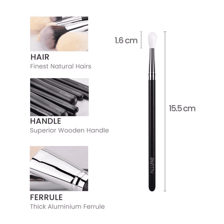 Allure Small Blending Brush : 221 - (1Pc) - Allure