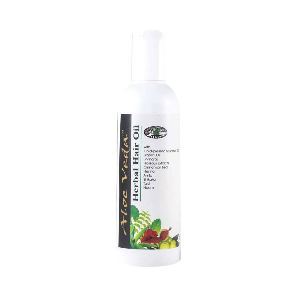 Aloe Veda Herbal Hair Oil (200ml) - Aloe Veda