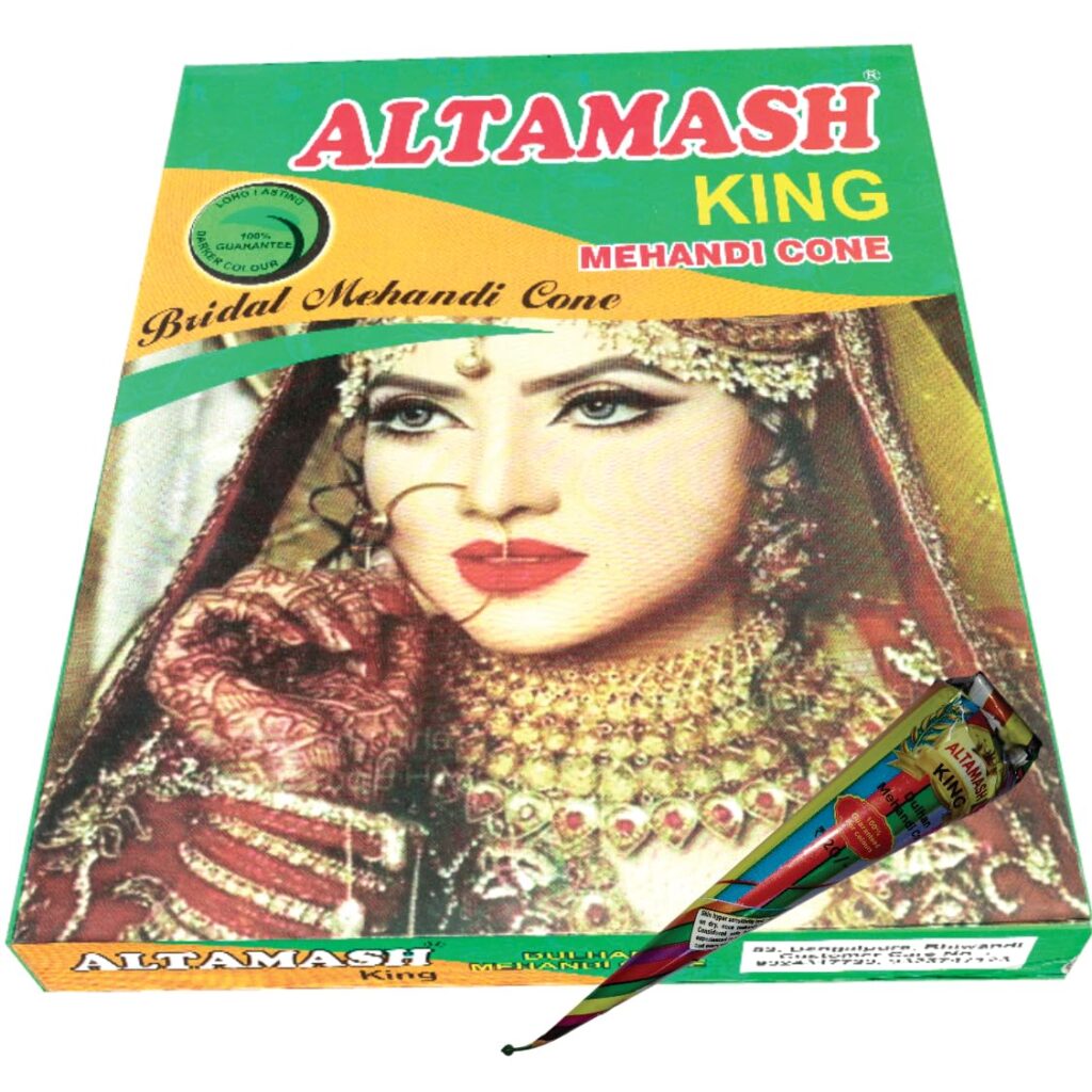 Altamash Mehendi Cone | Altamash King mehndi cone | 100% Natural Henna Cone