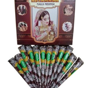 Altamash Nails Mehendi Cones, Pack 12