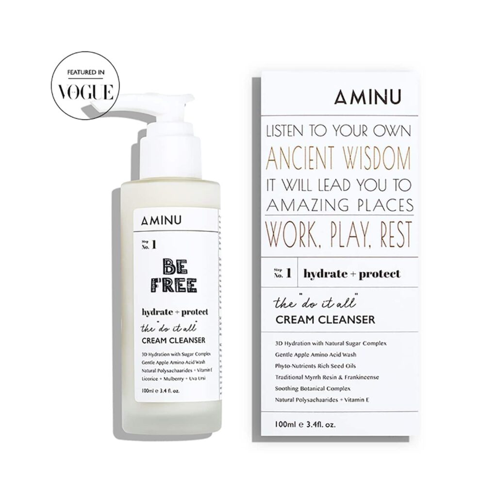 Aminu Be Free The Do It All Cream Cleanser - (100ml) - Aminu