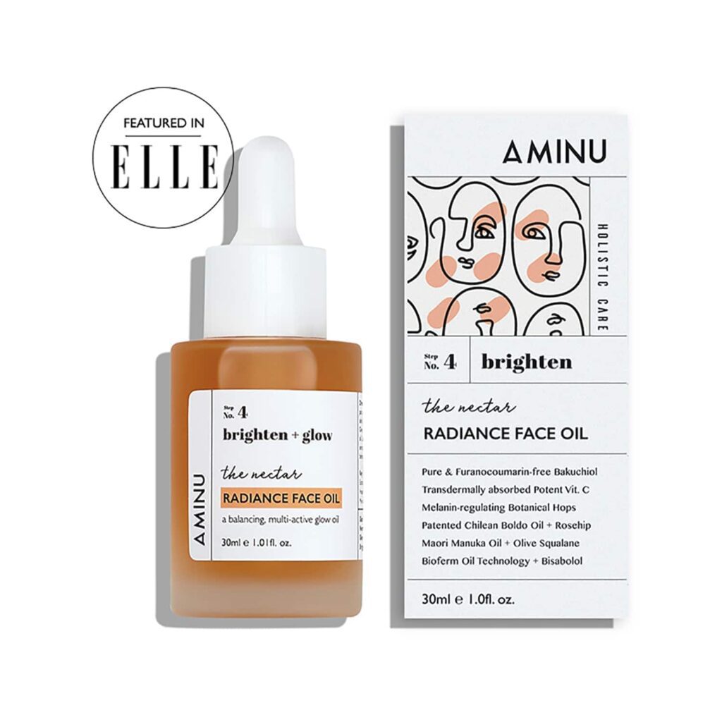 Aminu Brighten Plus Glow The Nectar Radiance Face Oil - (30ml) - Aminu