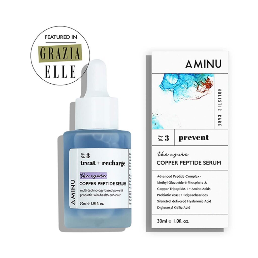 Aminu The Azure Prevent Copper Peptide Serum - (30ml) - Aminu